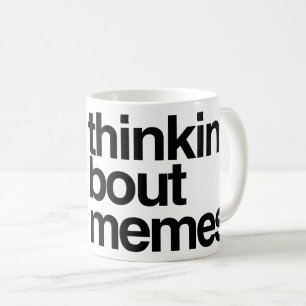 Thinkin anfallmemes kaffemugg