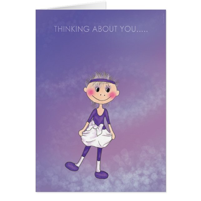 Thinking about you hälsningskort (Framsidan)