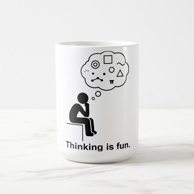 Thinking_is_fun Kaffemugg (Center)