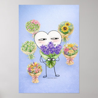 Thinking of You – Awkward Heart Poster