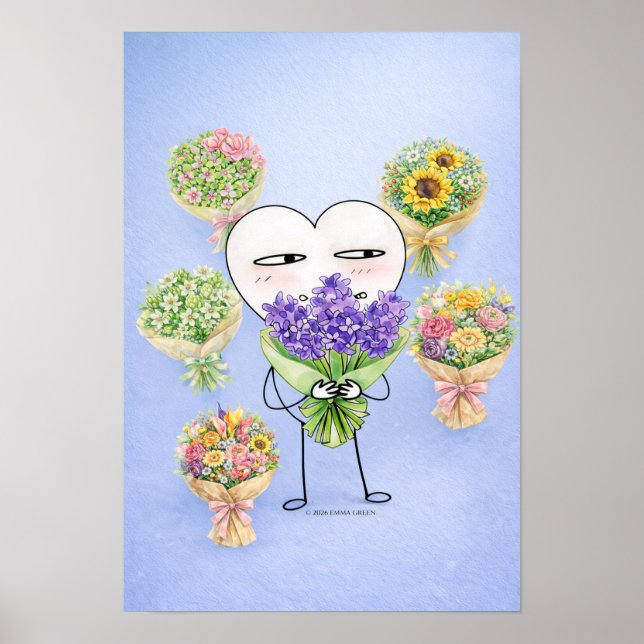 Thinking of You – Awkward Heart Poster (Framsidan)