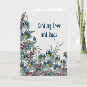 Thinking of You Bouquet – Blommor som uppmuntrar Kort