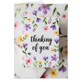 Thinking of You Card Hälsningskort