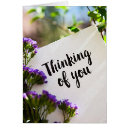 Thinking of You Card Hälsningskort