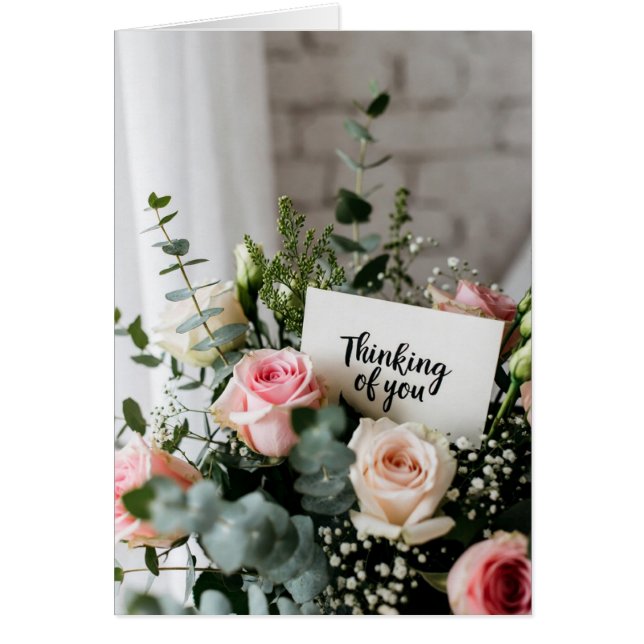 Thinking of You Card Hälsningskort (Framsidan)