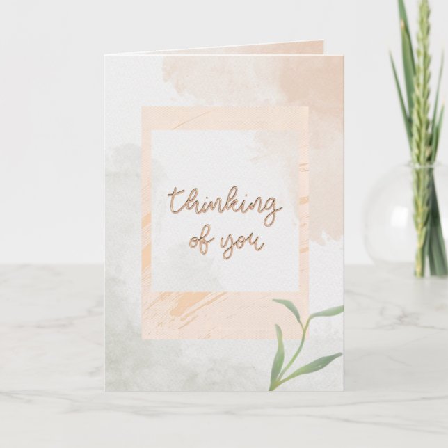 Thinking of You Kort (Framsida)