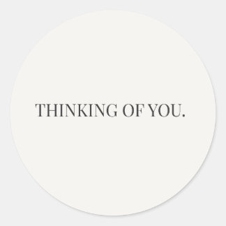 Thinking of You Sticker – Everyday Support Series Runt Klistermärke