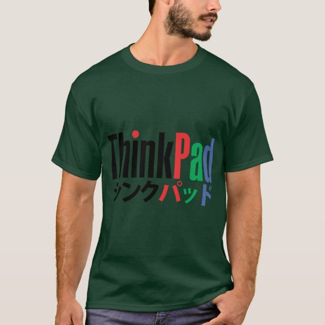 Thinkpad bärbar dator vintage t shirt (Framsida)