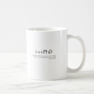 thinkPhDlogotypmugg Kaffemugg