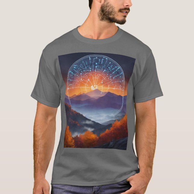 Thinksgiving T-Shirt Design - Gatlinburg AI & Smok (Framsida)