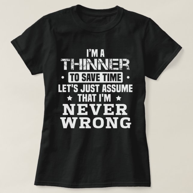 Thinner T Shirt (Design framsida)