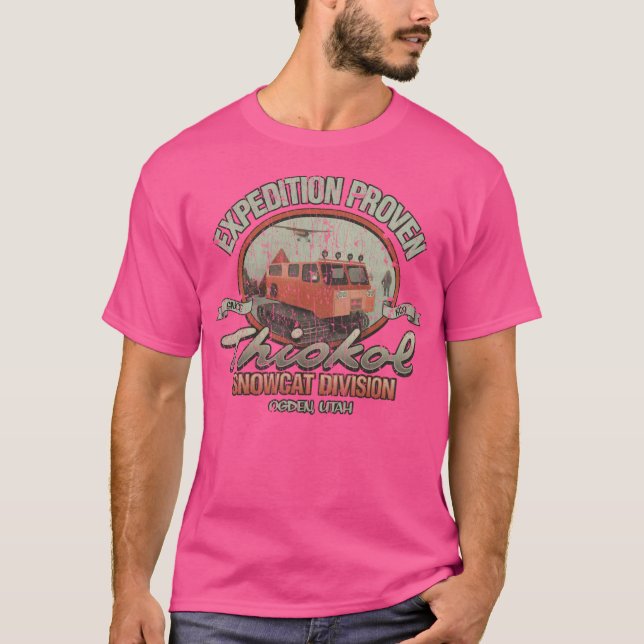 Thiokol Snowcat Division 1929 T Shirt (Framsida)