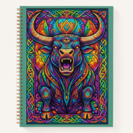 Third-Eye Charging Taurus Mythical Zen tangle