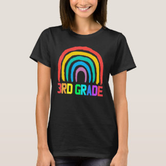 Third Grade Teacher Rainbow 3rd Grade Teacher  1 T Shirt