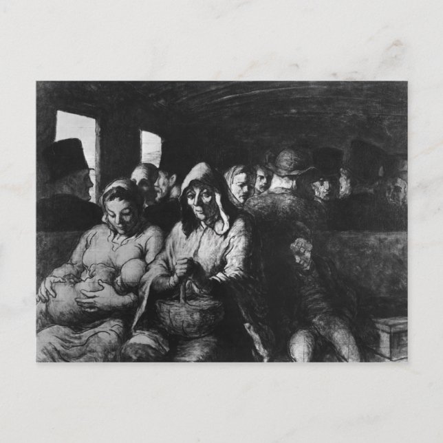 Thirden klassificerar vagnen, c.1862-64 vykort (Framsida)