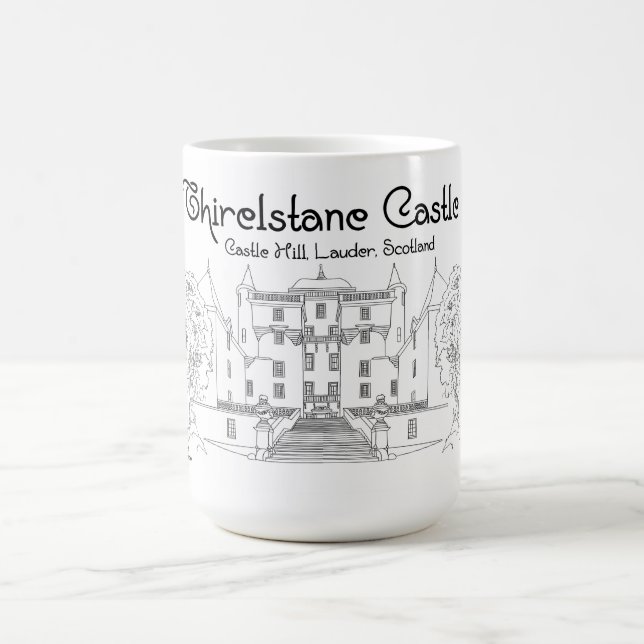 Thirlestane Castle Skottland Kaffemugg (Center)