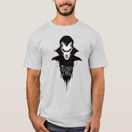 Thirst Dies Vampre Art T Shirt