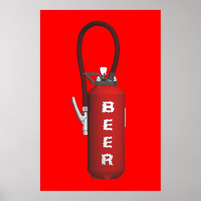 Thirst Quencher Beer Poster (Framsidan)