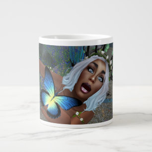 Thirsty Butterfly och Fairy Jumbo Mugg