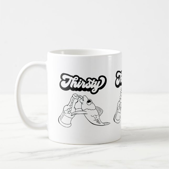 Thirsty Fish Kaffemugg (Vänster)