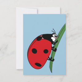 Thirsty Ladybug Tack Kort