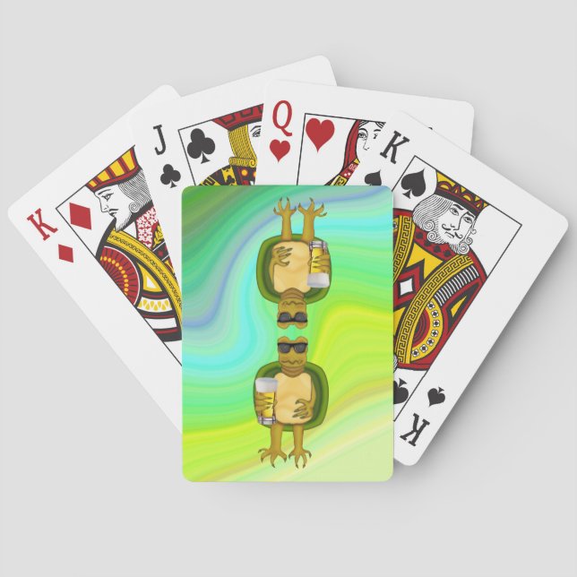 Thirsty Turtle Casinokort (Baksidan)