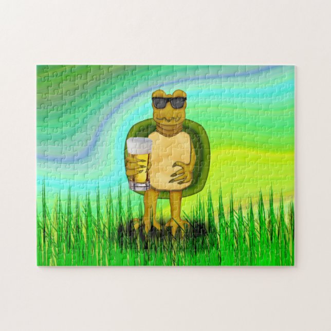 Thirsty Turtle Pussel (Horisontell)