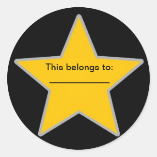 This belongs to runt klistermärke