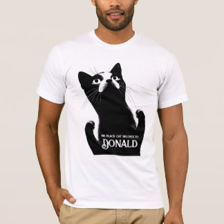 This Black Cat Belongs to [Name] – Personalized T Shirt