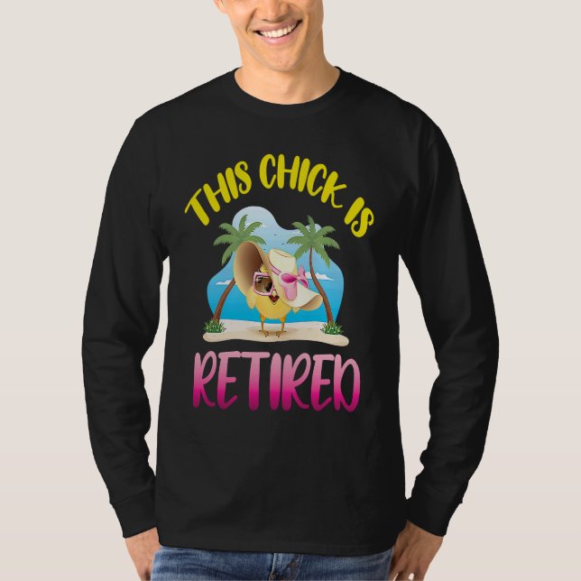 This Chick is Retired  1 T Shirt (Framsida)