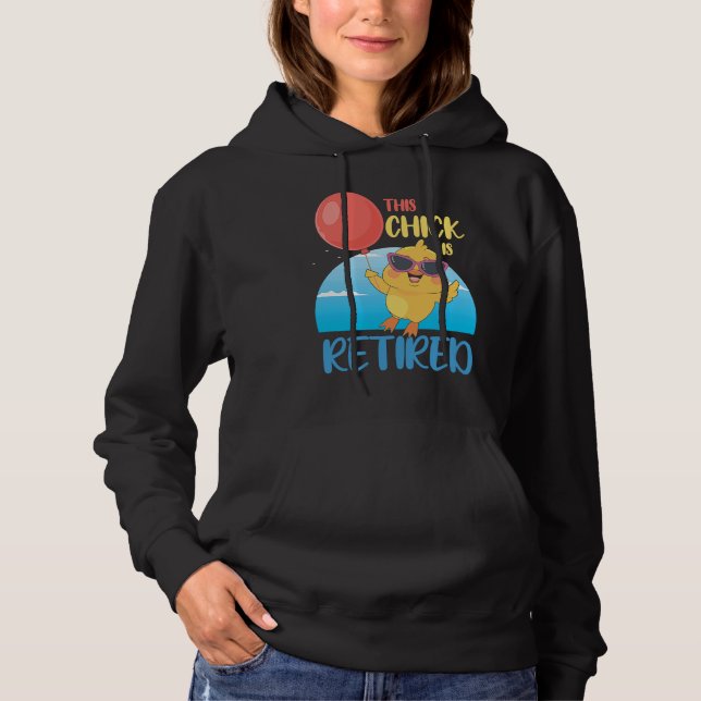This Chick is Retired T Shirt (Framsida)