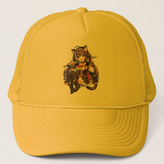 This cute pastel anime girl Hat Keps