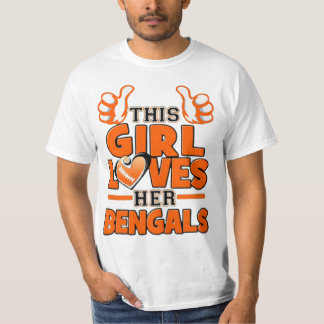 This Girl Loves Her Bengals T Shirt