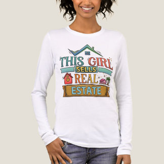 This Girl Sells Real Estate Realtor Gift Shirt T