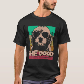 This Goldendoodle The Dood Snowdog Retro Vintage T Shirt