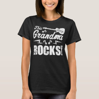 This Grandma Rocks  - Guitar Rock n Roll Funny Tee