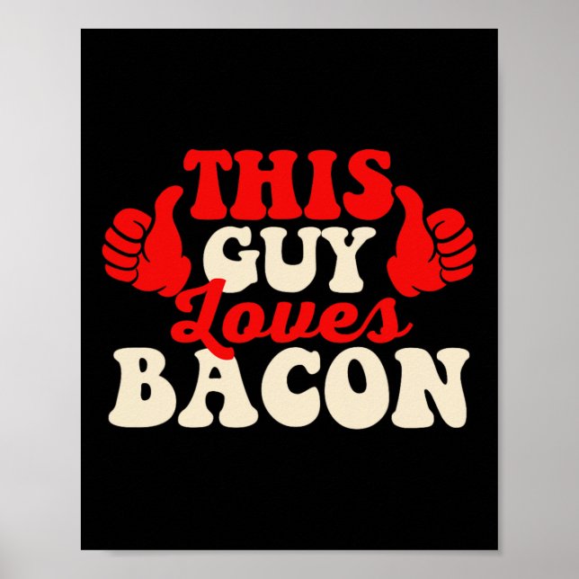 This Guy Loves Con - Con Lover Bbq Pork Grilling  Poster (Framsidan)