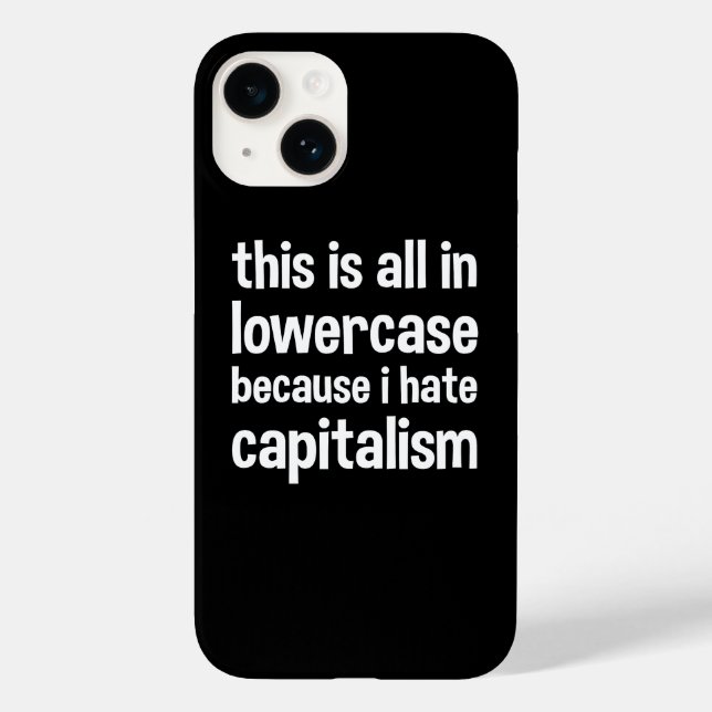 this is all in lowercase because i hate capitalism (Baksida)