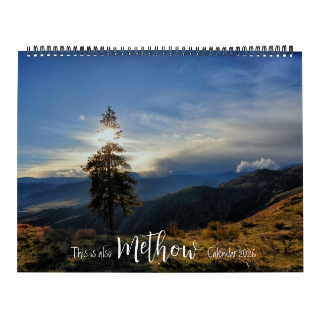 This is also Methow Calendar 2026 Kalender (Omslag)