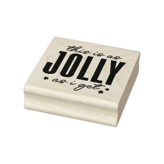 This is as Jolly as I get Stämpel