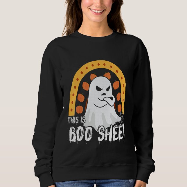 This is boo sheet ghost retro halloween costume me t shirt (Framsida)