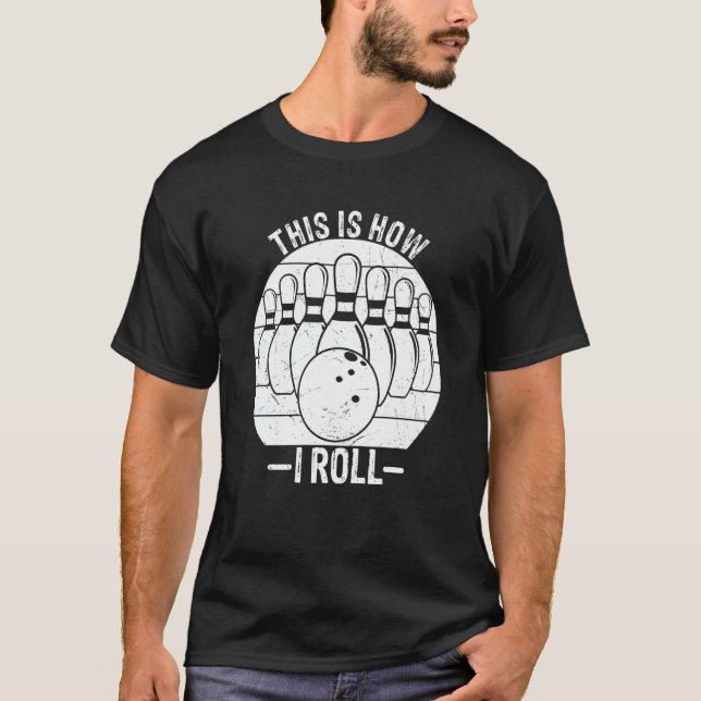 This Is How I Roll Helicopter Heli Sky Flying Best T Shirt (Framsida)