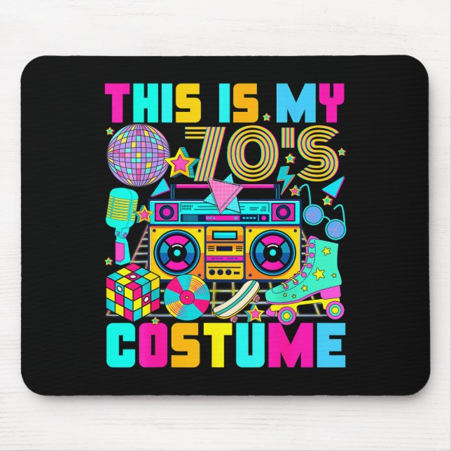This Is My 70s Costume 1970s Party 70's Outfit Men Musmatta (Framsidan)