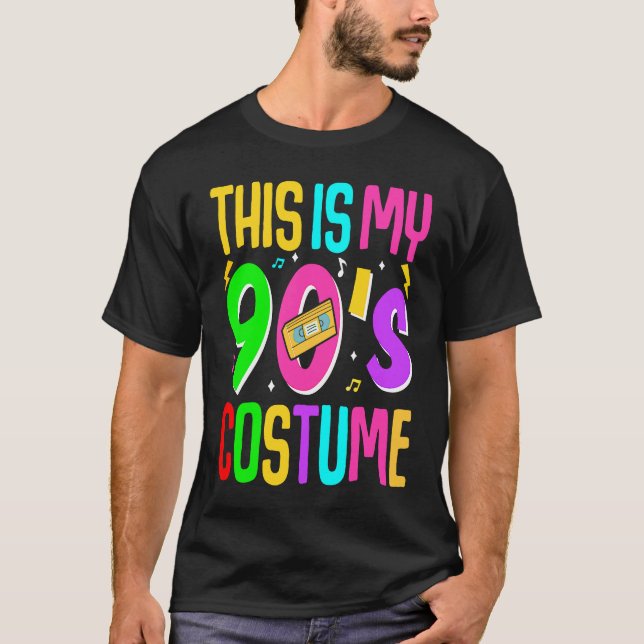 This Is My 90's Costume T Shirt (Framsida)