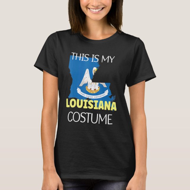 This is my American Louisiana Costume Party  Hallo T Shirt (Framsida)