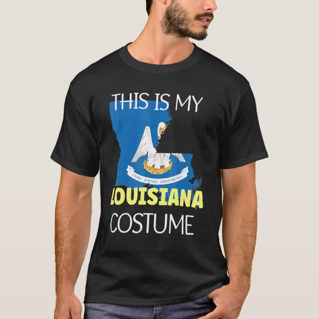 This is my American Louisiana Costume Party  Hallo T Shirt (Framsida)