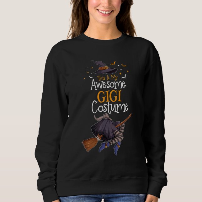 This Is My Awesome Gigi Costume Halloween Costume  T Shirt (Framsida)