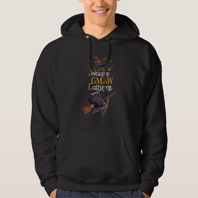 This Is My Awesome Gmaw Costume Halloween Costume  Hoodie (Framsida)