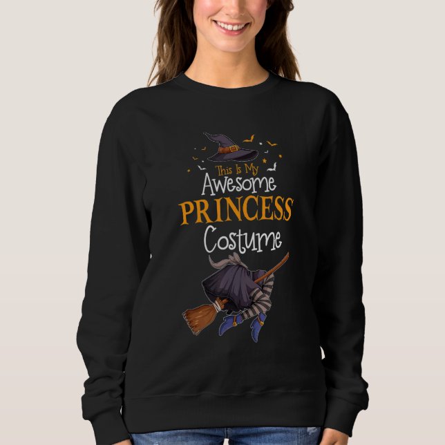 This Is My Awesome Princess Costume Halloween Cost T Shirt (Framsida)