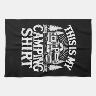 This Is My Camping Funny Camper Kökshandduk